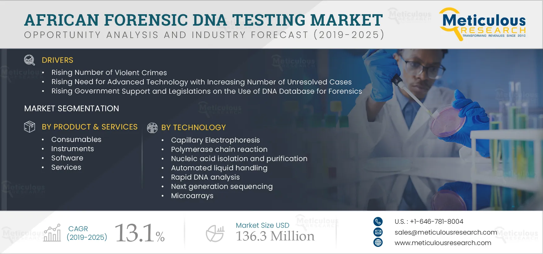 African Forensic DNA Testing Market