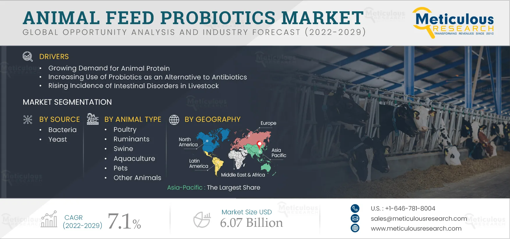 Animal Feed Probiotics Market