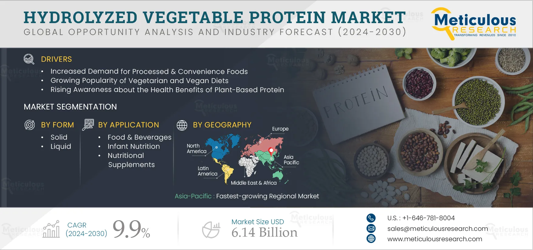 Hydrolyzed Vegetable Protein Market