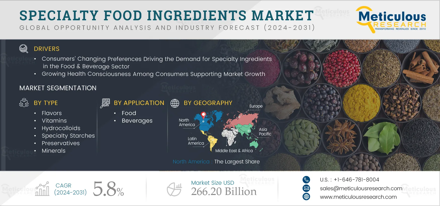 Specialty Food Ingredients Market 